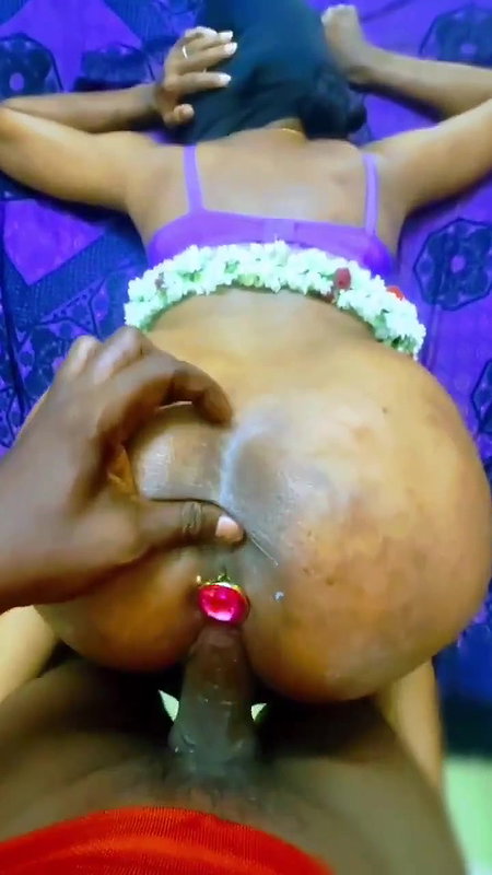 tamil wife asshole plug in and pussy fuck