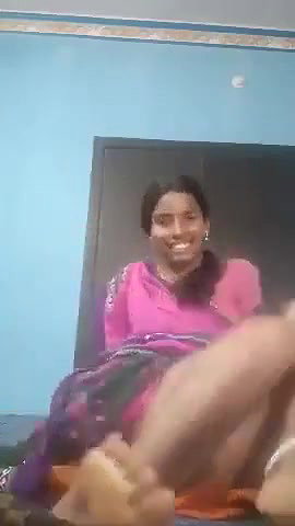 tamil innocent aunty take video for husband