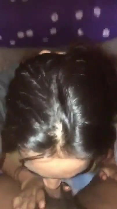 So horny extremely sexy desi girlfriend with big perky brown tits sucking and fucking P2