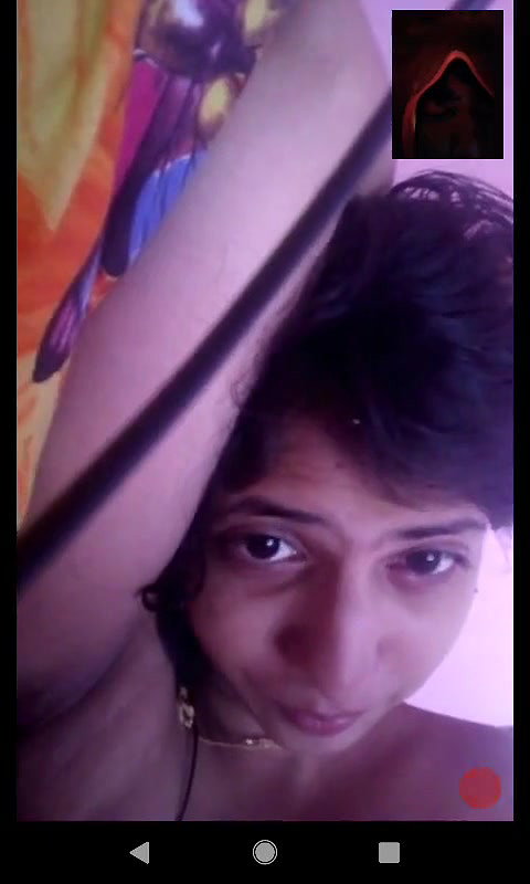 boob showing on video call