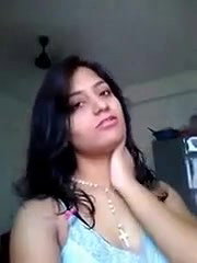 boob pressing and moaning