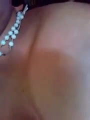 boob pressing and moaning