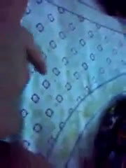 boob pressing and moaning