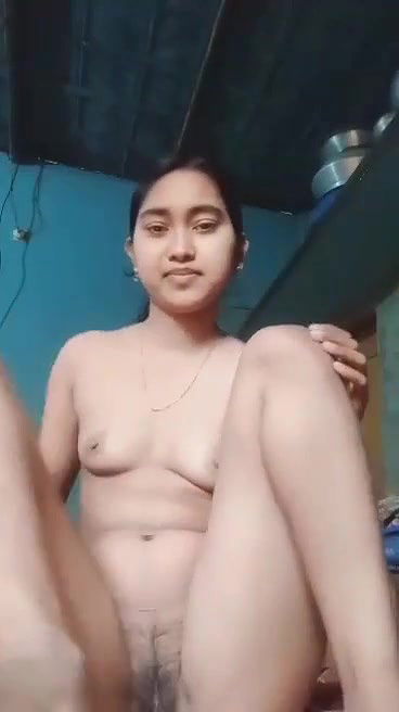 teen girl making nude video