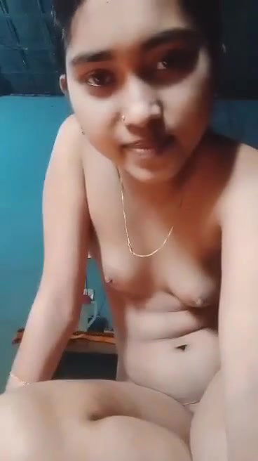 teen girl making nude video