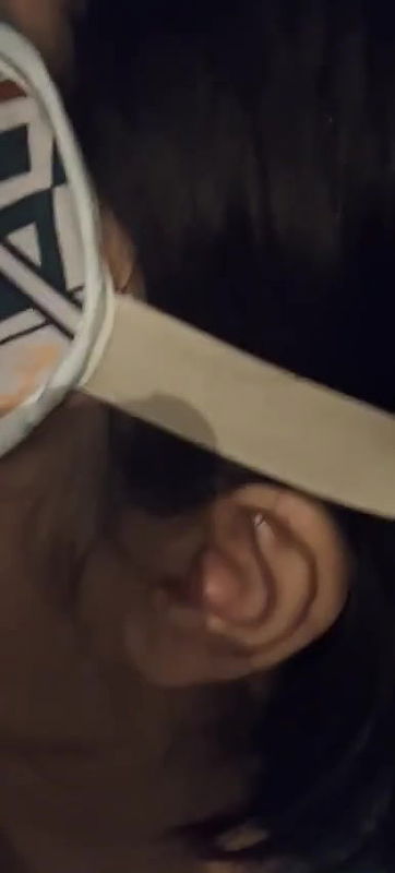 Blindfolded Beautiful Horny Wife Sucking Dick Hard Fucking