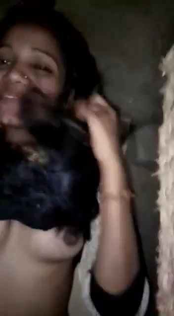 dehati young lovers making love at night