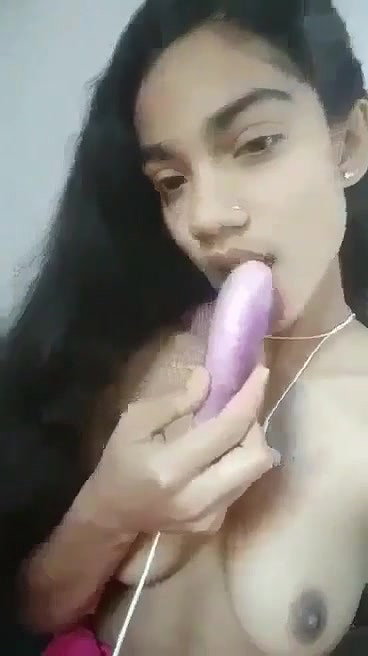 pussy fucking with brinjal