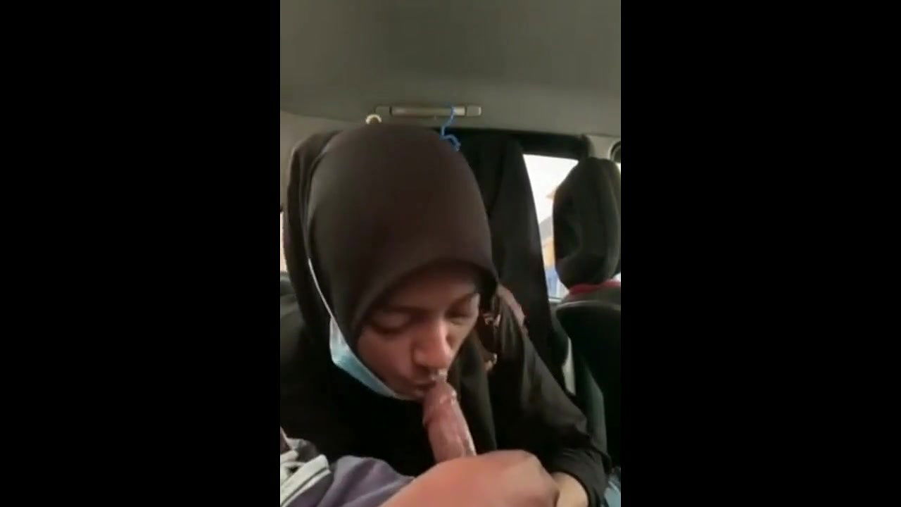 dick riding after bj inside car