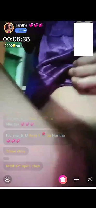 haritha telugu girl chamet