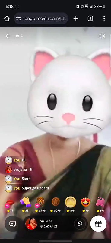 srujana telugu aunty tango show