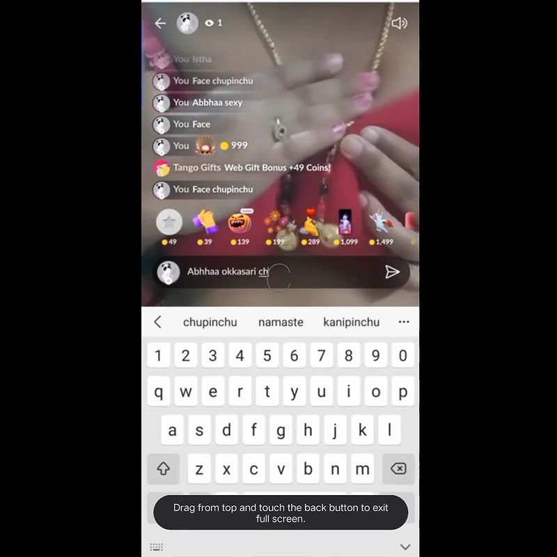 devi telugu milf boobs show