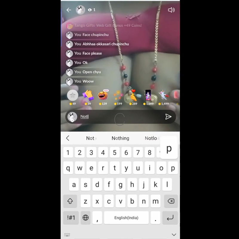 devi telugu milf boobs show