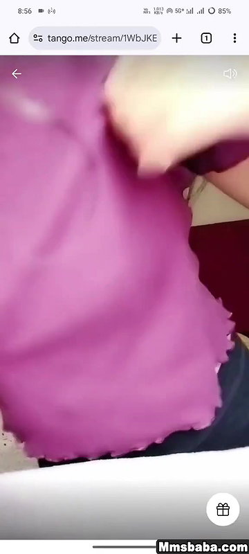 cute girl in video call