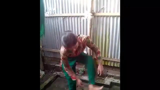 girl wearing dress after bath