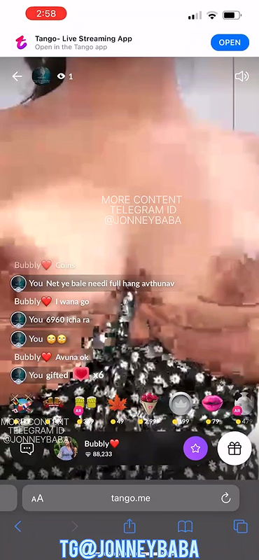 Beautiful Desi bubby girl tango nude show