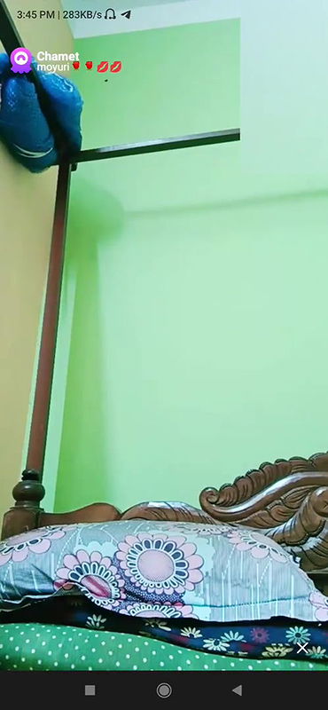 mayuri aunty chamet show