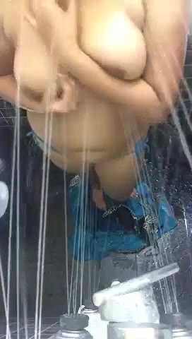 nude shower video from top