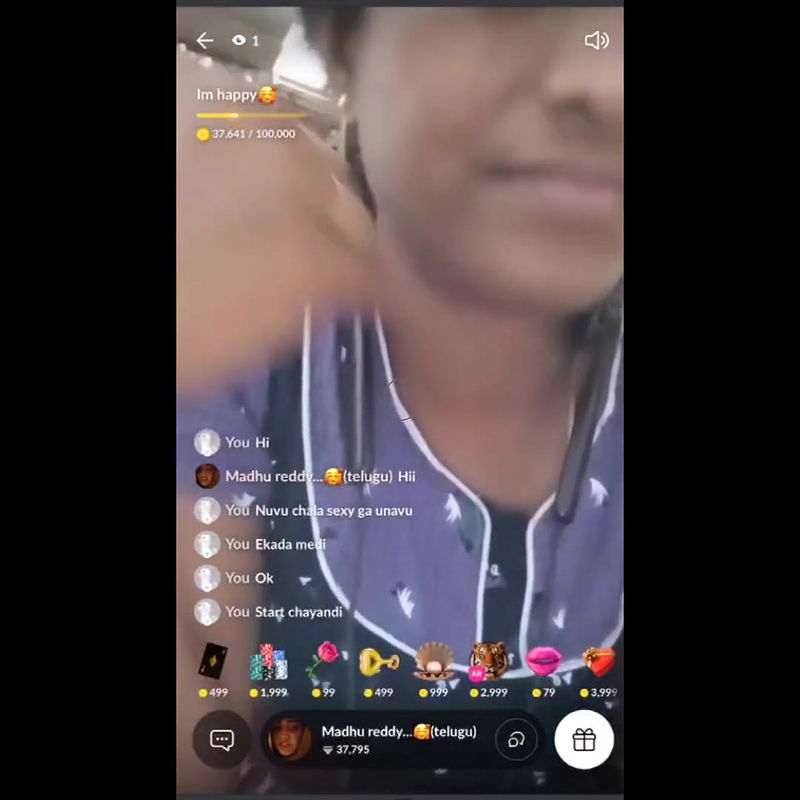 madhu reddy telugu tango show