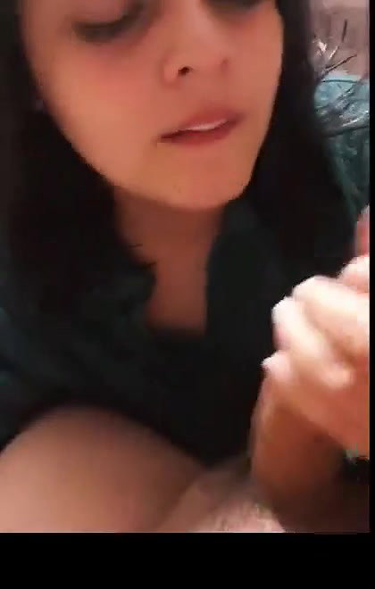 college girl blowing bf