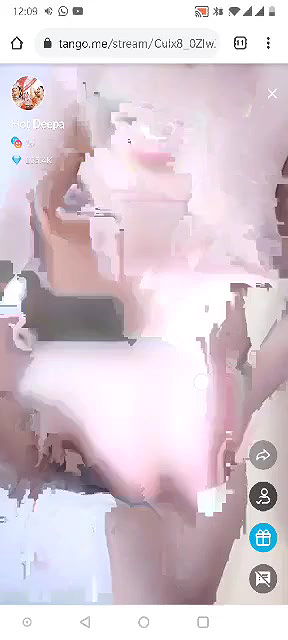 College girl show tango live