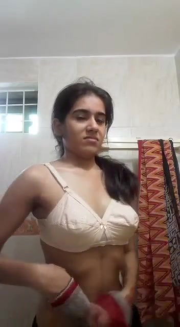 Shy Girl Showing Boobs