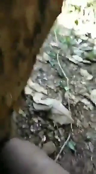 tribal girl riding bf in jungle