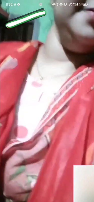 cute Bangla girlfriend video call boobs show to lover