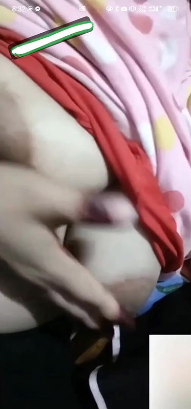 cute Bangla girlfriend video call boobs show to lover