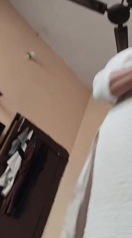 local village wife blowjob to husband viral POV clip