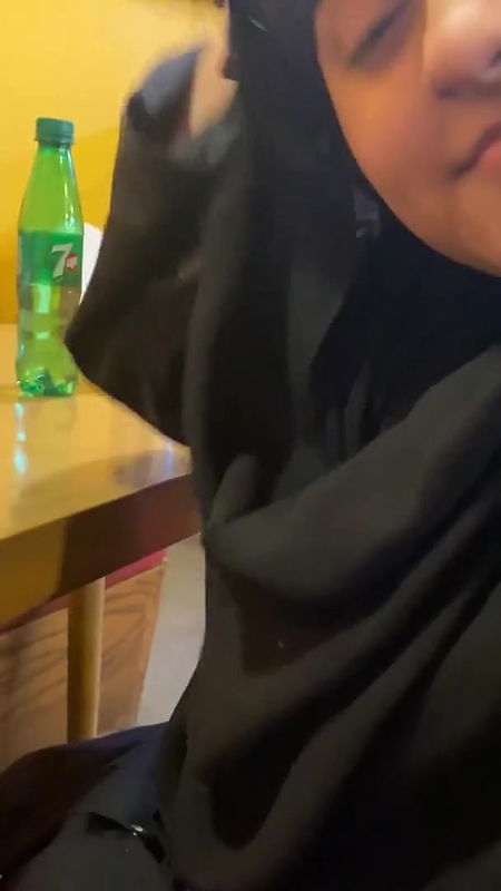 boob show in restaurant and blowjob by dehati burkha GF
