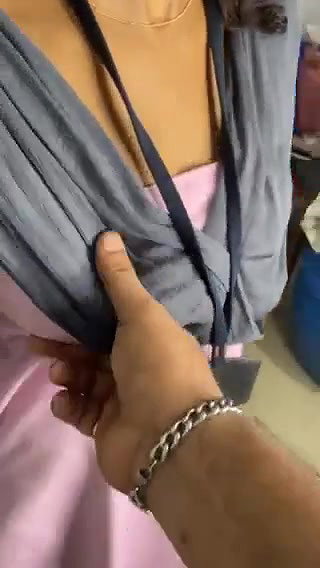 boob pressing
