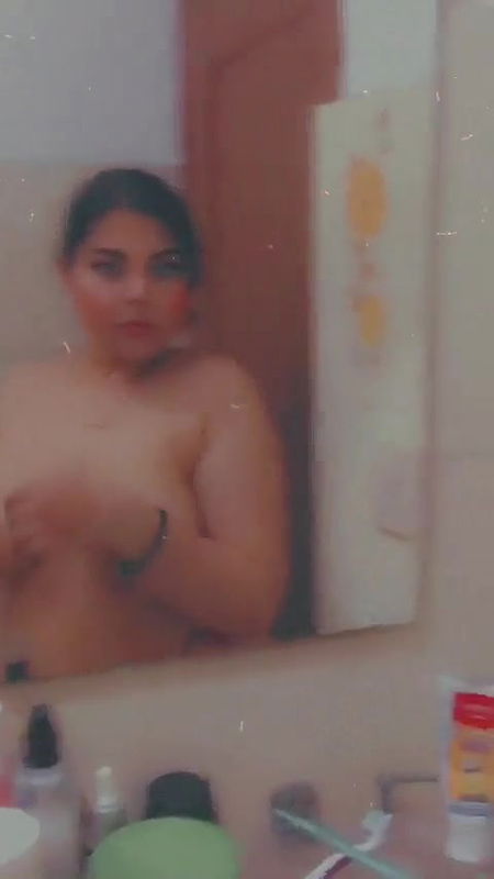 Busty Nepali Tiktoker Girl Big Boobs Show 1