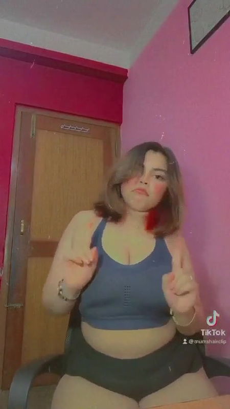 Busty Nepali Tiktoker Girl Big Boobs Show 2