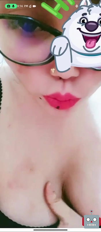 Glasses Horny Babe Showing