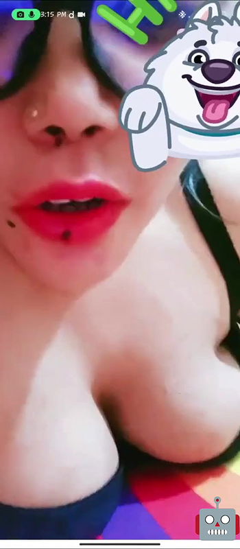 Glasses Horny Babe Showing