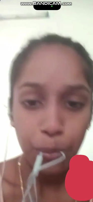 Newly Married Tamil Wife Showing On Video Call
