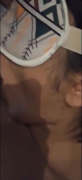 Blindfolded Indian Horny Wife Blowjob Fucking