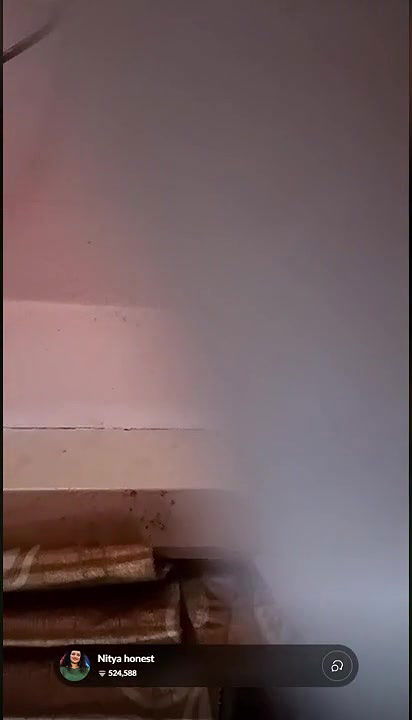 Nithya telugu boobs show on tango