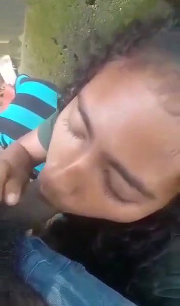 outdoor blowjob by gf