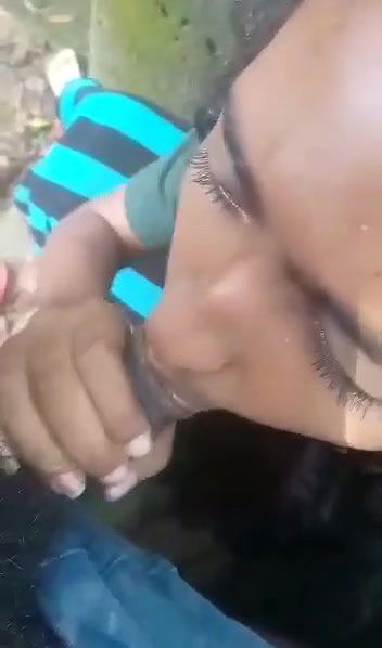 outdoor blowjob by gf