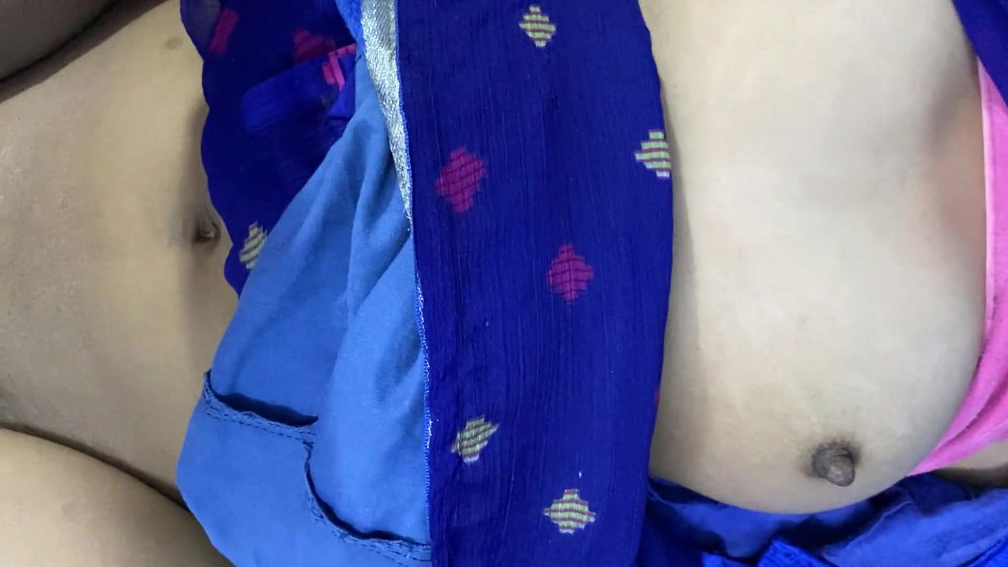 blue saree bhabhi fucked