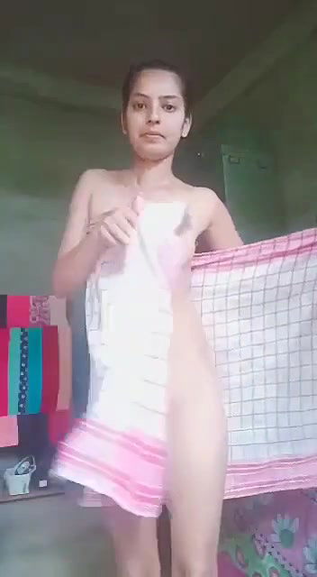 Slim Young Girl Showing