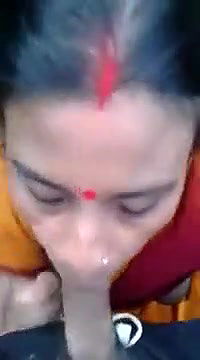 saree boudi outdoor blowjob