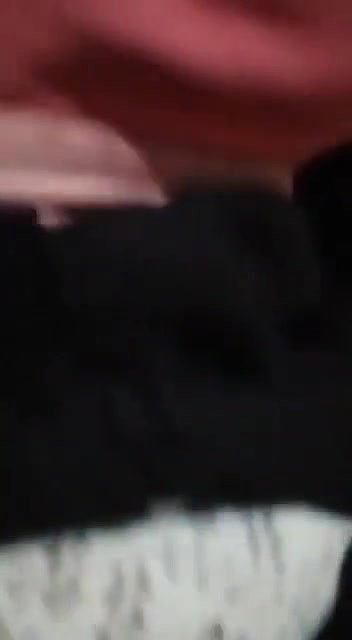 gf pressing boobs