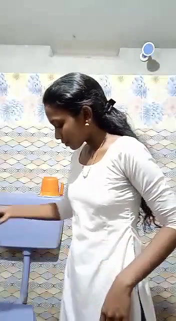 young girl nude showing in bathroom