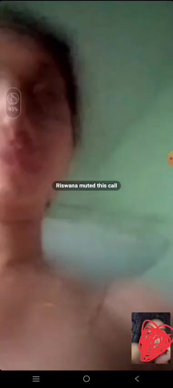 Desi Girl Rizwana On Video Call