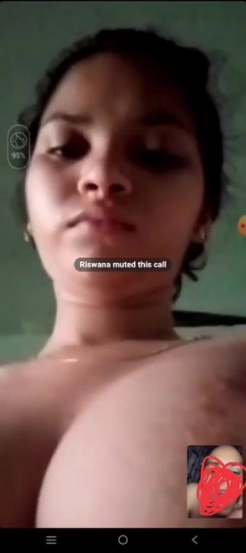 Desi Girl Rizwana On Video Call