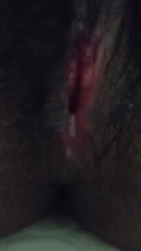 Cute Tamil Girl Showing Dark Hair Pussy