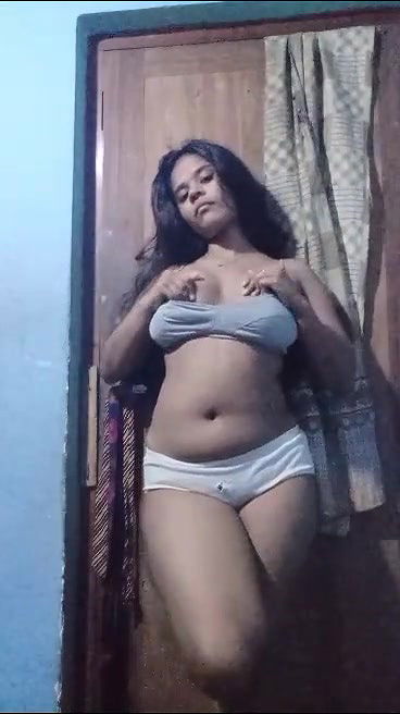Horny desi fingering hairy pussy girl naked fun